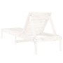 Tumbonas 2 unidades madera maciza de pino blanco 199,5x60x74 cm de , Tumbonas - Ref: Foro24-825068, Precio: 160,11 €, Descuen...
