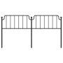 Cabecero de metal negro 180 cm de , Cabeceros y pies de cama - Ref: Foro24-373923, Precio: 33,61 €, Descuento: %