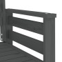 Banco de jardín con mesa 2 plazas madera maciza de pino gris de , Bancos de jardín - Ref: Foro24-825158, Precio: 174,26 €, De...