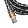 Manguera de succión con conectores de latón 7 m 25 mm negra de vidaXL, Mangueras de jardín - Ref: Foro24-142890, Precio: 46,5...