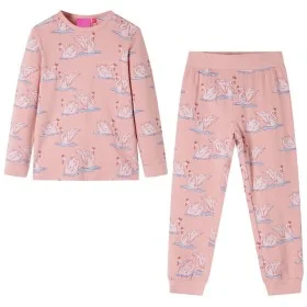 Light pink long-sleeved children's pajamas size 128 by , Children's pajamas - Ref: Foro24-14227, Price: 12,91 €, Discount: %