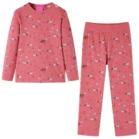Long-sleeved pink children's pajamas size 140 by , Children's pajamas - Ref: Foro24-14233, Price: 15,17 €, Discount: %