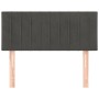 Cabecero de terciopelo gris oscuro 90x5x78/88 cm de , Cabeceros y pies de cama - Ref: Foro24-346223, Precio: 40,31 €, Descuen...