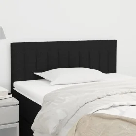 Kopfteil aus schwarzem Stoff, 80x5x78/88 cm von , Kopf- und Fußteile - Ref: Foro24-346202, Preis: 30,08 €, Rabatt: %