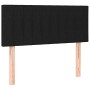 Cabecero de tela negro 80x5x78/88 cm de , Cabeceros y pies de cama - Ref: Foro24-346202, Precio: 30,41 €, Descuento: %