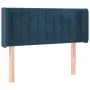 Dunkelblaues Samtkopfteil 93x16x78/88 cm von , Kopf- und Fußteile - Ref: Foro24-3119046, Preis: 57,02 €, Rabatt: %