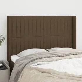 Cabecero con orejas de tela gris claro 147x16x118/128 cm de , Cabeceros y pies de cama - Ref: Foro24-3119819, Precio: 110,58 ...