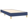 Cama box spring con colchón y LED tela azul 100x200 cm de , Camas y somieres - Ref: Foro24-3133859, Precio: 336,10 €, Descuen...