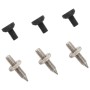 Soportes para altavoces de estudio 2 unidades acero negro de vidaXL, Soportes para altavoces - Ref: Foro24-70083, Precio: 79,...