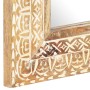 Espejo tallado a mano madera maciza de mango 110x50x2,6 cm de , Espejos - Ref: Foro24-321646, Precio: 131,43 €, Descuento: %