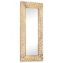 Espejo tallado a mano madera maciza de mango 110x50x2,6 cm de , Espejos - Ref: Foro24-321646, Precio: 131,43 €, Descuento: %