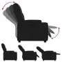 Schwarzer Liegesessel aus Kunstleder von , Sessel - Ref: Foro24-372503, Preis: 203,93 €, Rabatt: %