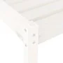 Tumbonas con mesa 2 uds madera maciza de pino blanco de , Tumbonas - Ref: Foro24-3157680, Precio: 244,86 €, Descuento: %