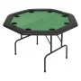 Folding poker table in 2 octagonal green for 8 players by vidaXL, Game and poker tables - Ref: Foro24-80211, Price: 119,97 €,...