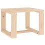 Mesa auxiliar de jardín madera maciza de pino 40x38x28,5 cm de , Mesas de jardín - Ref: Foro24-825079, Precio: 26,58 €, Descu...