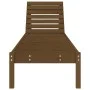 Loungers 2 units solid brown pine wood 199.5x60x74 cm by , Loungers - Ref: Foro24-825072, Price: 158,51 €, Discount: %
