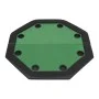 Folding poker table in 2 octagonal green for 8 players by vidaXL, Game and poker tables - Ref: Foro24-80211, Price: 119,97 €,...