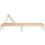 Tumbonas 2 unidades madera maciza de pino 199,5x60x74 cm de , Tumbonas - Ref: Foro24-825066, Precio: 184,27 €, Descuento: %