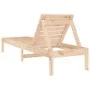 Tumbonas 2 unidades madera maciza de pino 199,5x60x74 cm de , Tumbonas - Ref: Foro24-825066, Precio: 184,27 €, Descuento: %