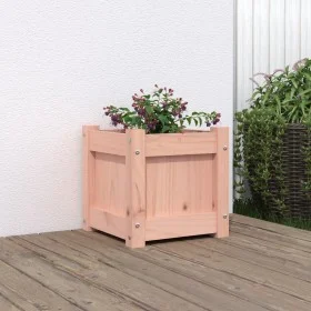 Jardinera madera maciza de abeto Douglas 31x31x31 cm de , Maceteros y jardineras - Ref: Foro24-837400, Precio: 24,93 €, Descu...