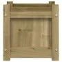 Jardinera madera maciza de pino impregnada 31x31x31 cm de , Maceteros y jardineras - Ref: Foro24-837402, Precio: 29,10 €, Des...