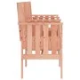 Banco de jardín con mesa 2 plazas madera maciza abeto Douglas de , Bancos de jardín - Ref: Foro24-825154, Precio: 148,13 €, D...