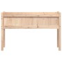Jardinera con patas madera maciza de pino 110x31x70 cm de , Maceteros y jardineras - Ref: Foro24-837564, Precio: 65,42 €, Des...