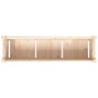Jardinera con patas madera maciza de pino 110x31x70 cm de , Maceteros y jardineras - Ref: Foro24-837564, Precio: 65,42 €, Des...