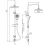 RIDDER Rain shower and massage head Bahamas chrome 91440 by RIDDER, shower heads - Ref: Foro24-421515, Price: 83,37 €, Discou...