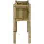 Jardinera con patas madera de pino impregnada 110x31x70 cm de , Maceteros y jardineras - Ref: Foro24-837572, Precio: 69,09 €,...