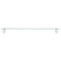 Soporte de monitor vidrio templado y metal blanco 100x20x8 cm de , Bases y elevadores para ordenadores - Ref: Foro24-374218, ...