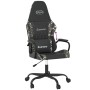 Silla gaming cuero sintético negro y camuflaje de , Sillones para videojuegos - Ref: Foro24-3143786, Precio: 105,78 €, Descue...