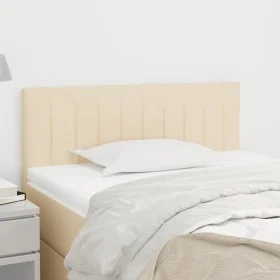 Cream fabric headboard 90x5x78/88 cm by , Headboards and footboards - Ref: Foro24-346219, Price: 40,05 €, Discount: %