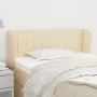 Cream fabric headboard 93x23x78/88 cm by , Headboards and footboards - Ref: Foro24-3117369, Price: 54,95 €, Discount: %