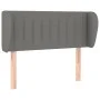 Kopfteil aus dunkelgrauem Stoff, 83 x 23 x 78/88 cm von , Kopf- und Fußteile - Ref: Foro24-3117357, Preis: 47,50 €, Rabatt: %