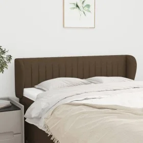 Kopfteil aus dunkelgrauem Stoff, 147 x 23 x 78/88 cm von , Kopf- und Fußteile - Ref: Foro24-3117383, Preis: 67,31 €, Rabatt: %