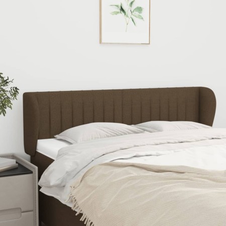 Cabecero de tela gris oscuro 147x23x78/88 cm de , Cabeceros y pies de cama - Ref: Foro24-3117383, Precio: 68,30 €, Descuento: %