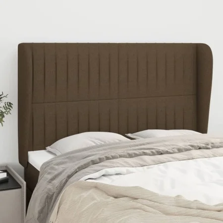 Headboard with light gray fabric ears 147x23x118/128 cm by , Headboards and footboards - Ref: Foro24-3118195, Price: 113,76 €...