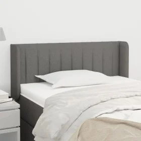 Kopfteil aus dunkelgrauem Stoff, 83 x 16 x 78/88 cm von , Kopf- und Fußteile - Ref: Foro24-3118981, Preis: 42,89 €, Rabatt: %