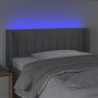 Cabecero con LED de tela gris claro 93x16x78/88 cm de , Cabeceros y pies de cama - Ref: Foro24-3123456, Precio: 59,94 €, Desc...
