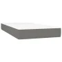 Box spring bed with dark gray fabric mattress 80x200 cm by , Beds and slatted bases - Ref: Foro24-3126358, Price: 336,73 €, D...