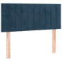 Cama box spring con colchón terciopelo azul oscuro 90x200 cm de , Camas y somieres - Ref: Foro24-3141405, Precio: 310,46 €, D...