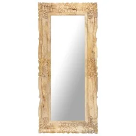 Espejo de madera maciza de mango 110x50 cm de , Espejos - Ref: Foro24-321637, Precio: 122,04 €, Descuento: %