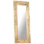 Espejo de madera maciza de mango 110x50 cm de , Espejos - Ref: Foro24-321637, Precio: 122,04 €, Descuento: %