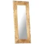 Espejo de madera maciza de mango 110x50 cm de , Espejos - Ref: Foro24-321637, Precio: 122,04 €, Descuento: %