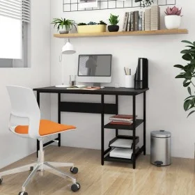 Escritorio para ordenador de MDF y metal negro 105x55x72 cm de , Escritorios - Ref: Foro24-20550, Precio: 74,39 €, Descuento: %