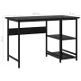 Escritorio para ordenador de MDF y metal negro 105x55x72 cm de , Escritorios - Ref: Foro24-20550, Precio: 74,39 €, Descuento: %
