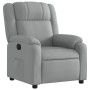 Sillón reclinable de tela gris claro de , Sillones - Ref: Foro24-373536, Precio: 185,88 €, Descuento: %