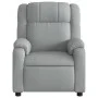 Sillón reclinable de tela gris claro de , Sillones - Ref: Foro24-373536, Precio: 178,04 €, Descuento: %