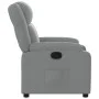 Sillón reclinable de tela gris claro de , Sillones - Ref: Foro24-373536, Precio: 178,04 €, Descuento: %